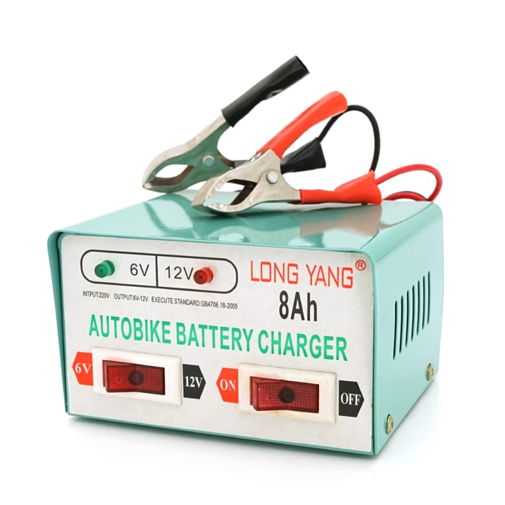 20838 Voltronic Зарядное устройство 6V/12V 8А (крокодилы)
