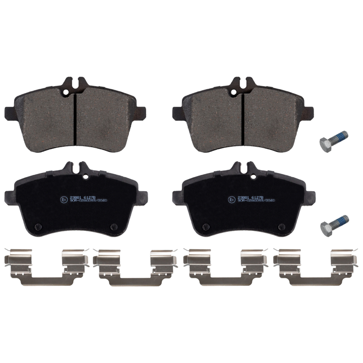 VKBP80126 SKF Гальмівні колодки, комплект