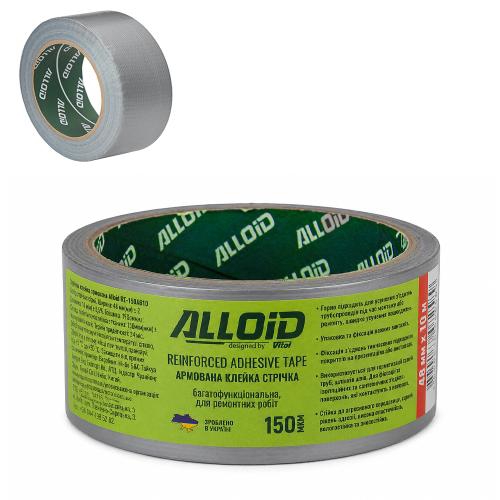 RT1504810 ALLOID BUILDING TOOLS Скотч армований 48мм х 10м, 150мкм