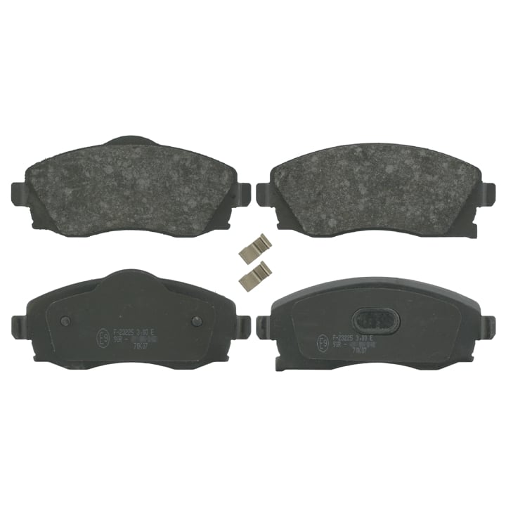 232250070210 Breck Тормозные колодки дисковые, комплект