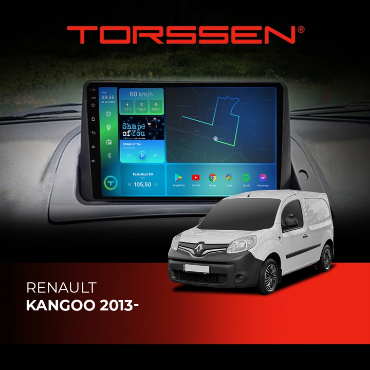 202306524 Torssen Автомагнитола FL9 4G, CarPlay, DSP