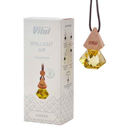 Ароматизатор воздуха VITOL Brilliant Air Amber 8 мл Vitol VBA01