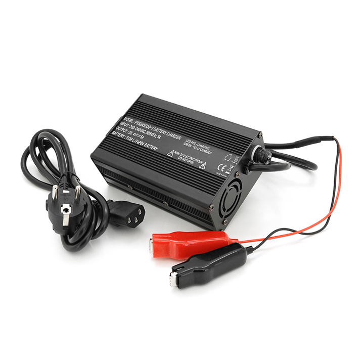 Зарядное устройство LiFePO4 48V(58.4V) 16S 5A (крокодилы) Voltronic 36877