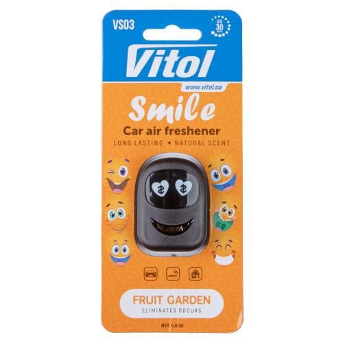 VS03 Vitol Ароматизатор воздуха VITOL Smile Fruit Garden 4 мл