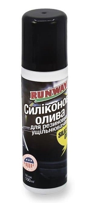 RW6131 Runway Силіконова олива Runway для резинових ущільнювачів, 100 мл