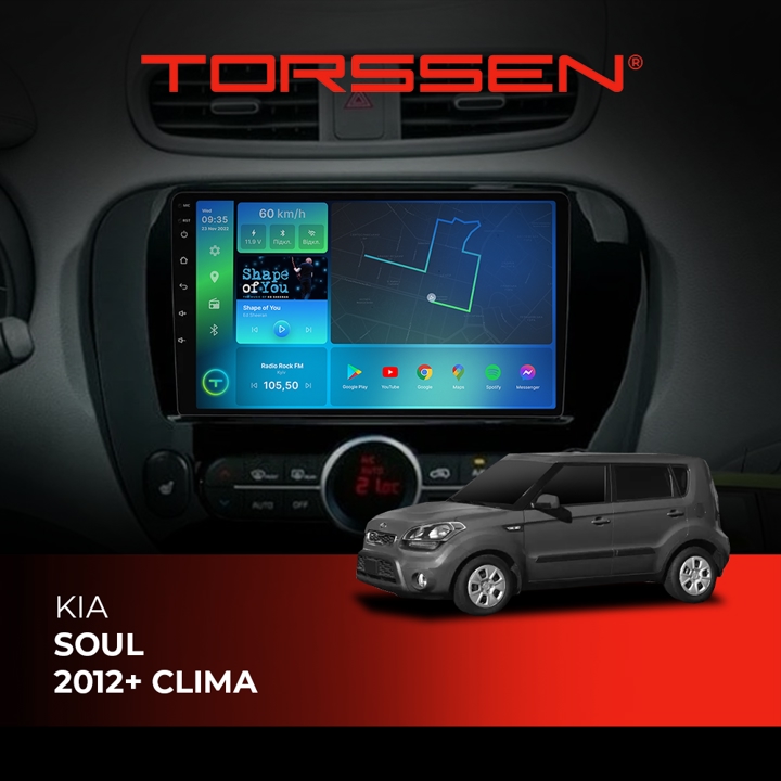 202306359 Torssen Автомагнітола FL9 4G, CarPlay, DSP