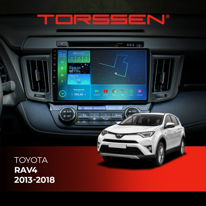 202306644 Torssen Автомагнитола FL10 4G, CarPlay, DSP