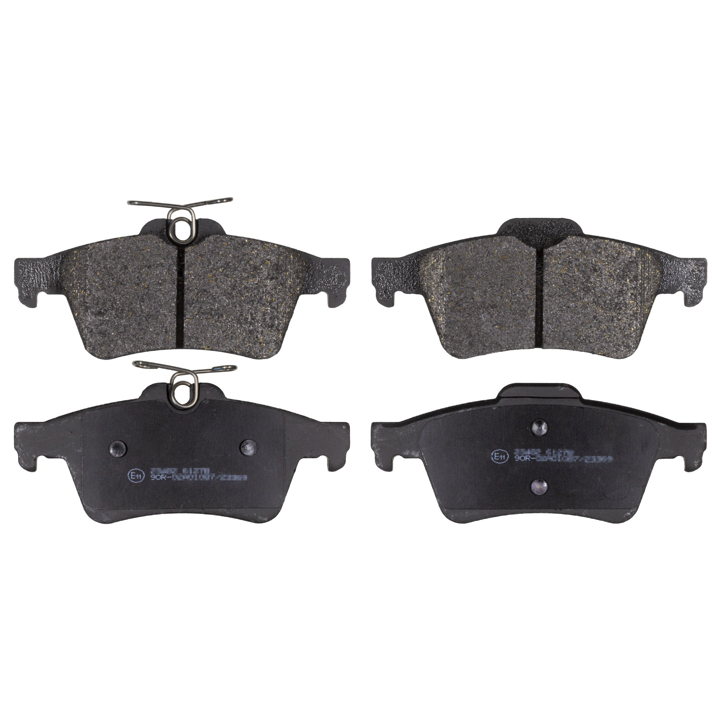 BPYK2648ZA Mazda Тормозные колодки дисковые, комплект