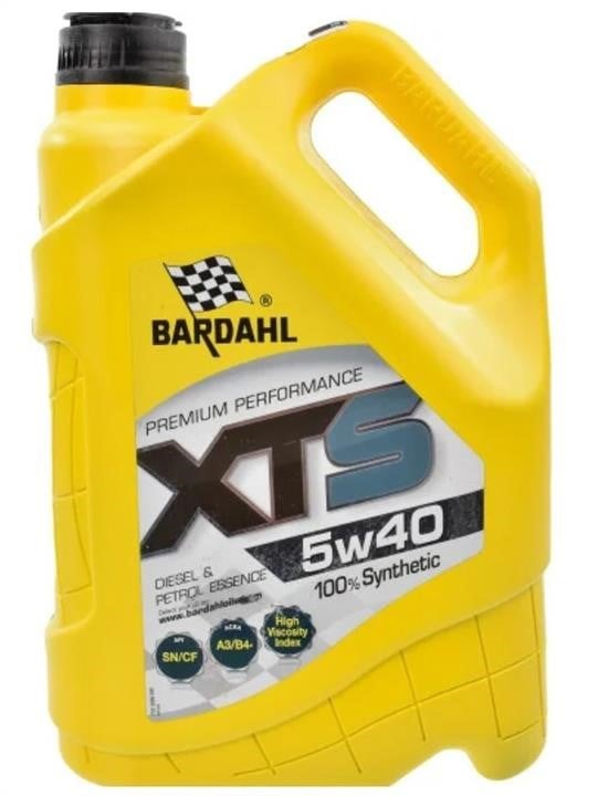 36893 Bardahl Моторное масло Bardahl XTS 5W-40, 5л