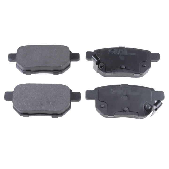 252580070400 Breck Тормозные колодки дисковые, комплект