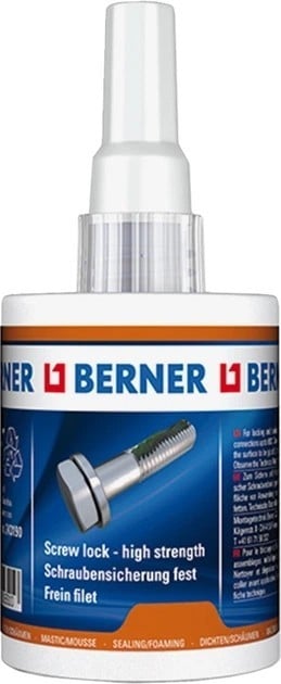 243190 Berner Фиксатор резьбовых соединений высокой прочности Berner, 60 г