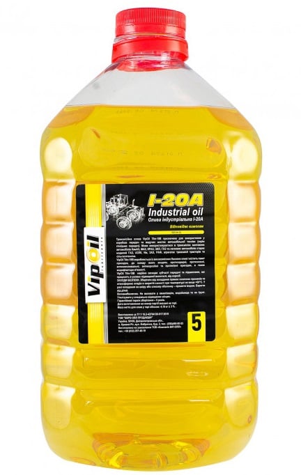0431922 VipOil Олива промислова VipOil І-20A, 5 л