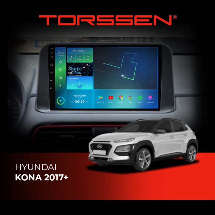 202306279 Torssen Автомагнитола FL10 4G, CarPlay, DSP