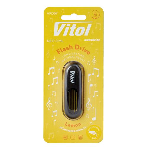 VFD07 Vitol Ароматизатор повітря VITOL Flash Drive Lemon