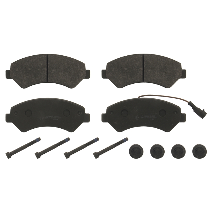 PA0267AF Japanparts Гальмівні колодки, комплект