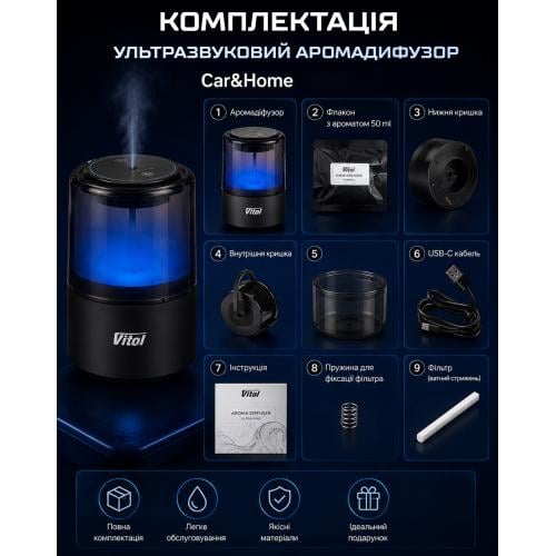 Купить Vitol VT9003 – отличная цена на EXIST.UA!