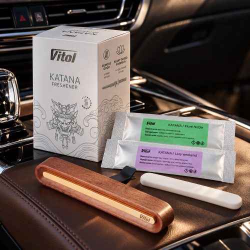Vitol Ароматизатор воздуха VITOL Katana Flore Noble, Lazy Weekend – цена 1176 UAH