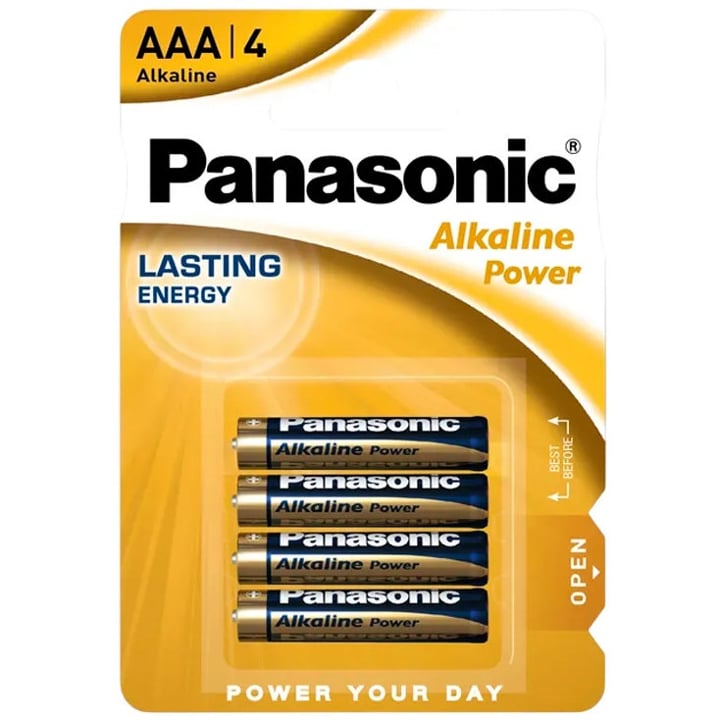 LR03REB4BPR Panasonic Батарейки Panasonic ALKALINE POWER лужні AAA 4шт