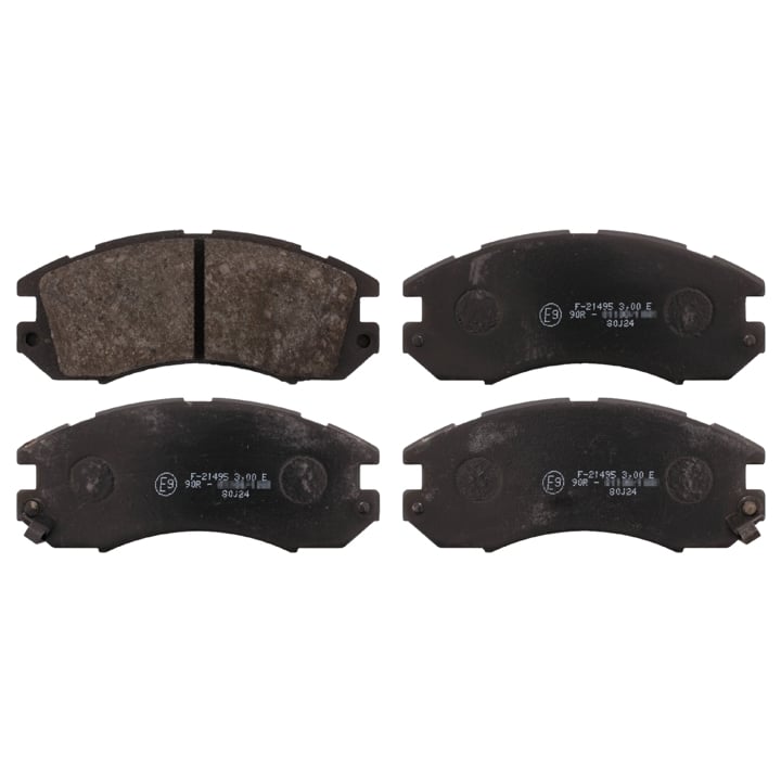 26296FA001 Subaru Тормозные колодки дисковые, комплект