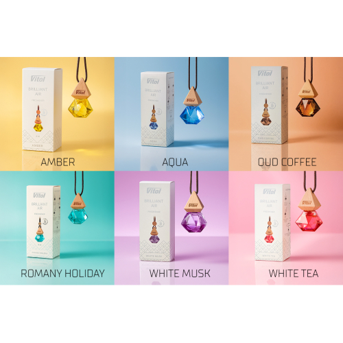 Ароматизатор воздуха VITOL Brilliant Air White Musk 8 мл Vitol VBA05