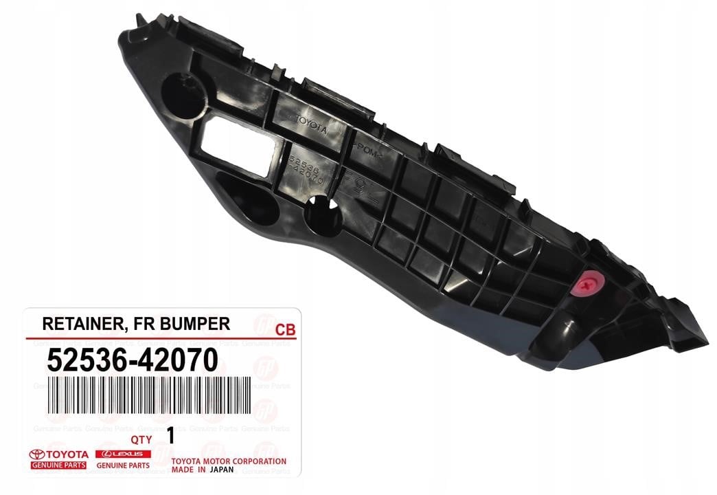 5253642070 Toyota Кронштейн бампера переднего, левый