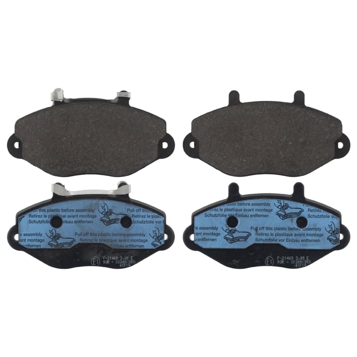 6197739 Ford Тормозные колодки дисковые, комплект