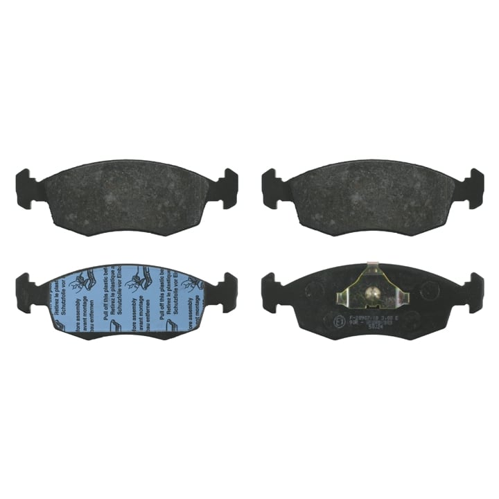 6704269 Ford Тормозные колодки дисковые, комплект
