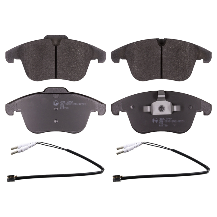 Колодки Jaguar XK 8 Convertible (Ягуар ХК 8 Конвертейбл): VKBP80503 SKF Тормозные колодки дисковые, комплект
