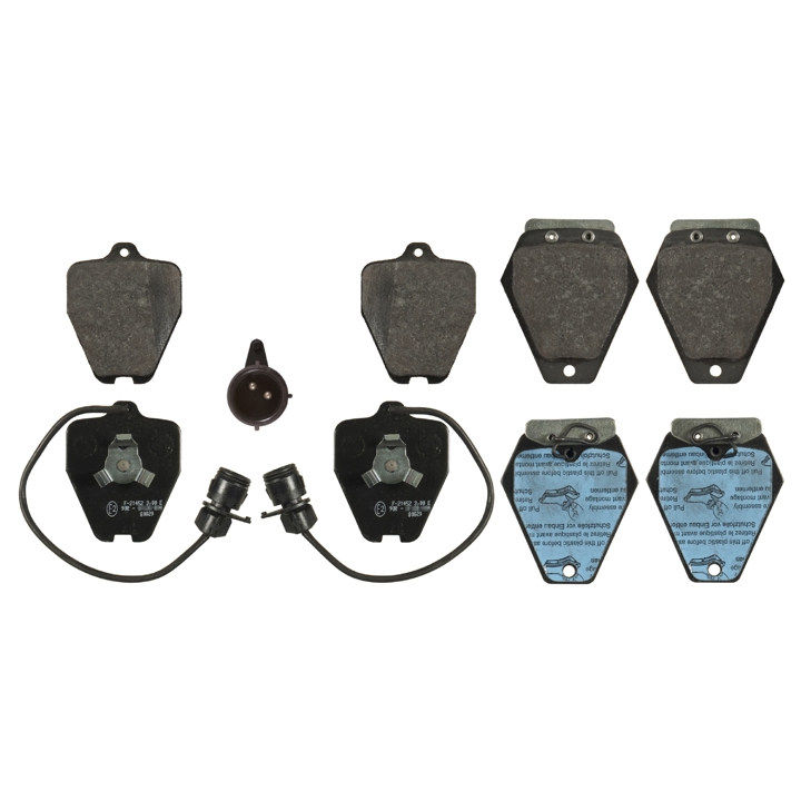 VKBP81063E SKF Тормозные колодки дисковые, комплект