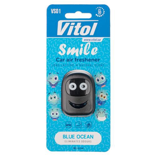 VS01 Vitol Ароматизатор воздуха VITOL Smile Blue Ocean 4 мл