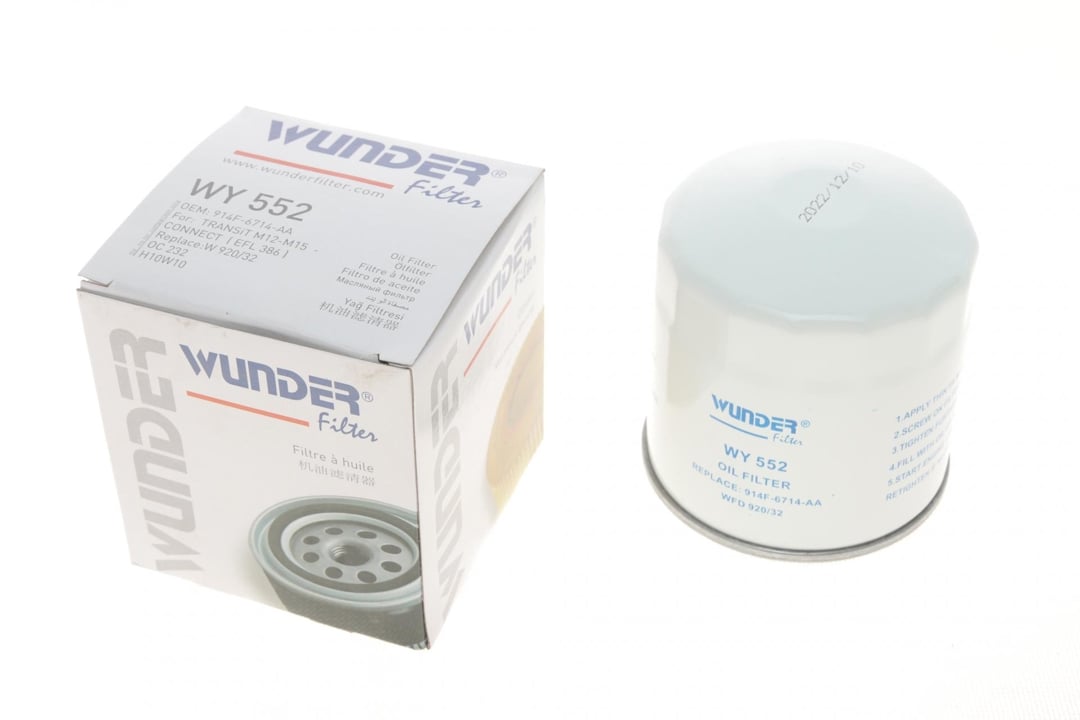 WY552 Wunder Масляный фильтр