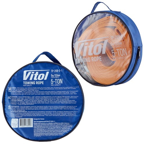 TP20951 Vitol Трос буксировочный, 6 м