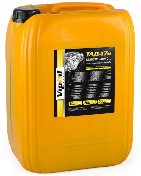 0162864 VipOil Трансмиссионное масло VipOil ТАД-17м, 20 л