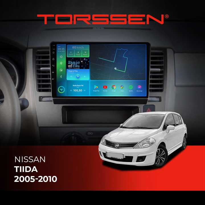 202306482 Torssen Автомагнитола FL10 4G, CarPlay, DSP