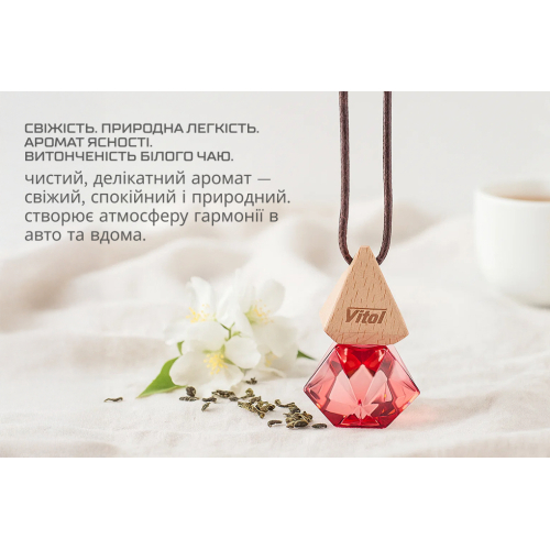 Ароматизатор воздуха VITOL Brilliant Air WhiteTea 8 мл Vitol VBA06