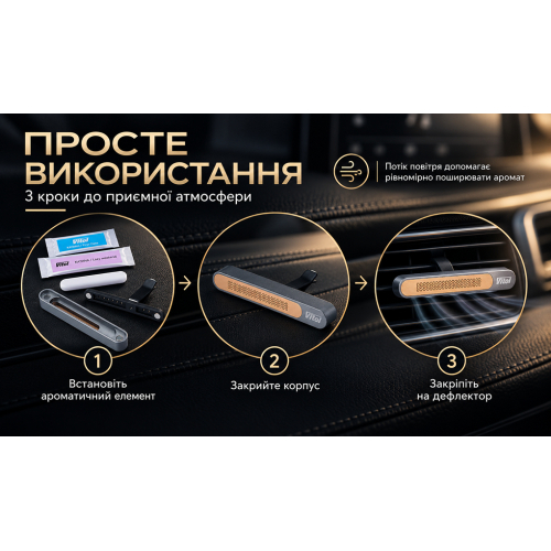 Vitol Ароматизатор воздуха VITOL Katana First Class, Lazy Weekend – цена 1176 UAH