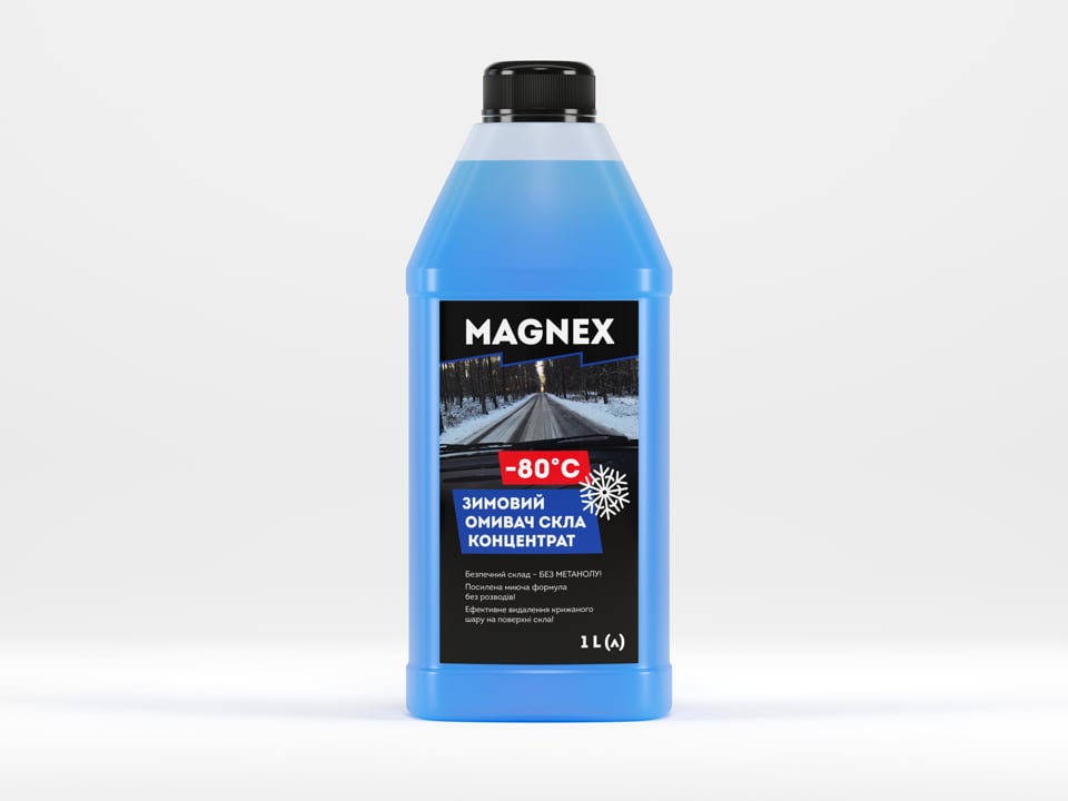 4823048033993 Magnex Омыватель стекла зимний Magne, концентрат -80°C, 1 л