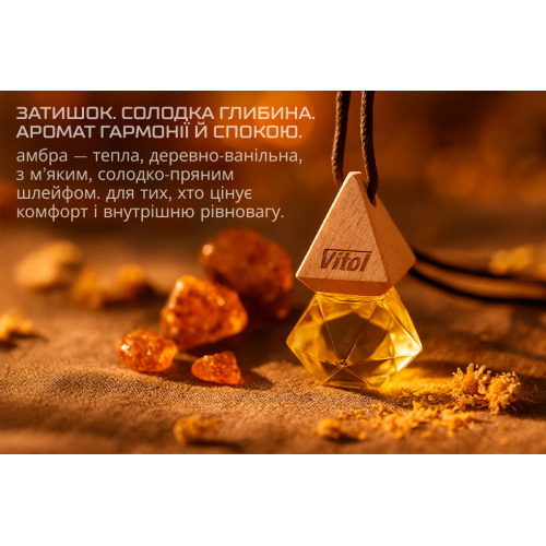 Ароматизатор воздуха VITOL Brilliant Air Amber 8 мл Vitol VBA01