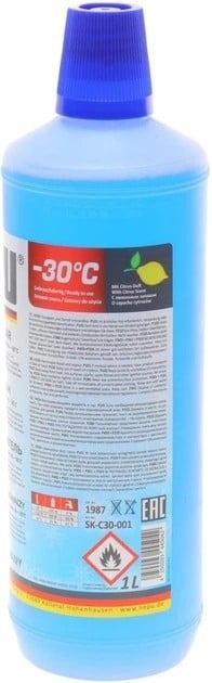 Омивач скла зимовий Hepu -30°C, Лимон, 1 л Hepu SK-C30-001