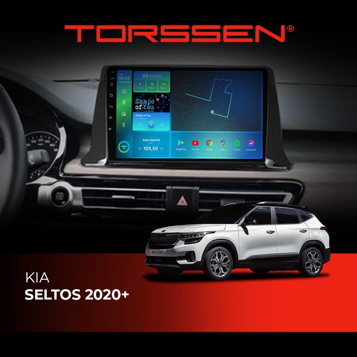 202306350 Torssen Автомагнітола FL9 4G, CarPlay, DSP