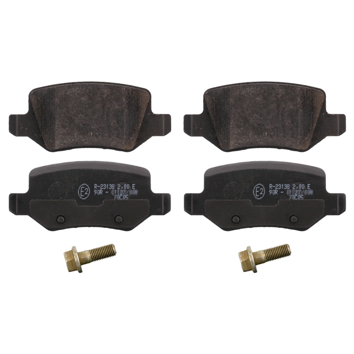 KBP10015 Kavo parts Тормозные колодки дисковые, комплект