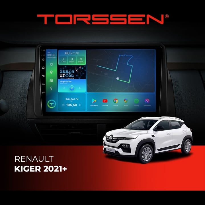 202309799 Torssen Автомагнитола FL9 4G, CarPlay, DSP