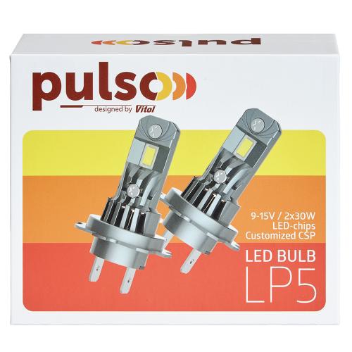 Pulso Лампи LED LP5-HB3/12v/2x30w – ціна 1047 UAH
