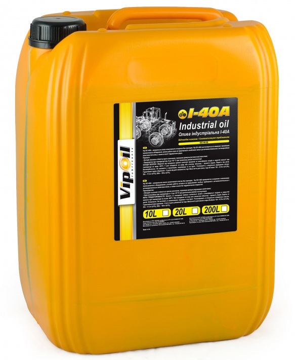 0162893 VipOil Олива промислова VipOil І-40A, 20 л
