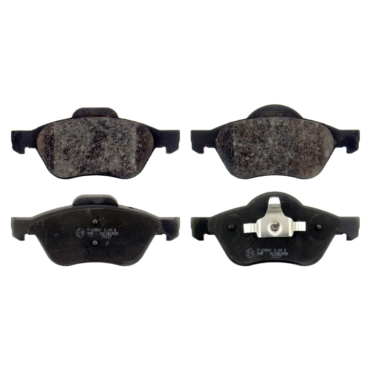 PA0730AF Japanparts Гальмівні колодки, комплект