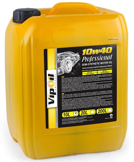 0162829 VipOil Моторна олива Vipoil Professional 10W-40, 10 л