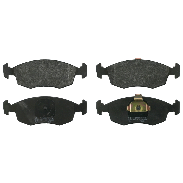 9948131 Fiat/Alfa/Lancia Гальмівні колодки, комплект