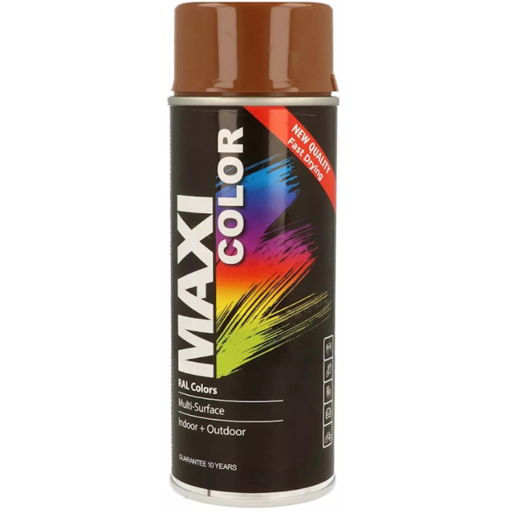 MX8024 Maxi Color Емаль MAXI COLOR декоративна аерозольна RAL бежево-коричнева 400 мл