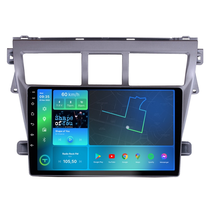 202306654 Torssen Автомагнітола FL9 4G, CarPlay, DSP