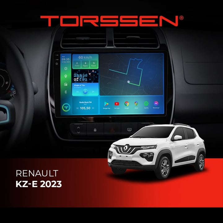 202308990 Torssen Автомагнитола FL9 4G, CarPlay, DSP